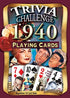 1940 Trivia Playing Cards - 85th Birthday