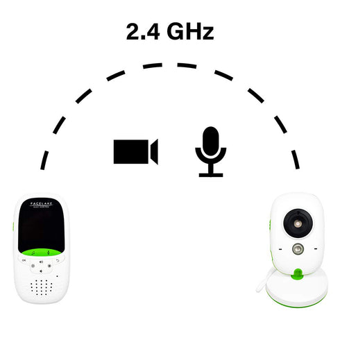 FL602 Night Vision Video Baby Monitor with Two-Way Talk
