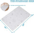 HDJOAPS Pack 38"x26"x3", Pack and Play Mattress Pad Dual-Sided n Play Mattress Crib Mattress Pad with Soft Breathable