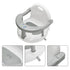 Lucakuins 6-18 Newborn Infant Baby Bath Seat, Non-Slip Infants Baby Bath Chair for Bathtub, Cute Shape Baby Shower