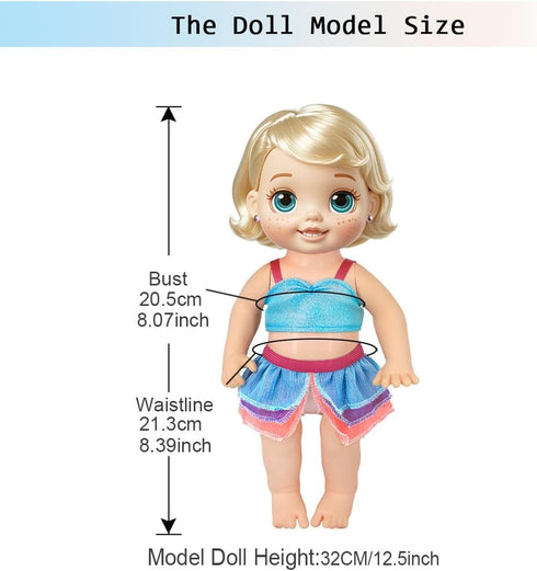 10 Sets 10 Inch 12 Inch ebuddy Alive Baby Doll Clothes - Doll Clothes and Accessories s for Baby Dolls Baby Dolls