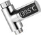 Xoeryoy Digital Shower Thermometer 5~85C Digital Thermometer, with 360 Rotating LED Water Meter