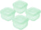 Olababy Clear Sense Silicone Storage Containers 4pk for Baby Food, Snacks, Formula,