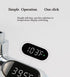 Shower Thermometer,LED Digital Display Waterproof Battery Free Design Water Thermometer Electronic Faucet Can Be Used for Baby Bath/Tub