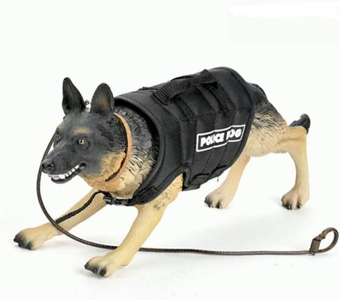 YEIBOBO 1:6 Action Figure Accessories - German Shepherd Police Dog Toy