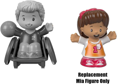 Little-People Josh and Mia Play Basketball Playset Replacement Part - FGX51 ~ Little Girl Mia Figure