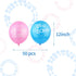 50 Pcs It's a Boy Girl Balloons, 12inch Light Blue Pink Latex Balloons for Baby Shower Birthday Party Decorations