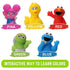 Sesame Street 5 Piece Finger Puppet Set - Educational Party Favors, Bath Toys, Floating Pool Toys