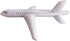 HAO White Large Inflatable Airplane Float, Blow Up Airplane Balloon for Outdoor, Party