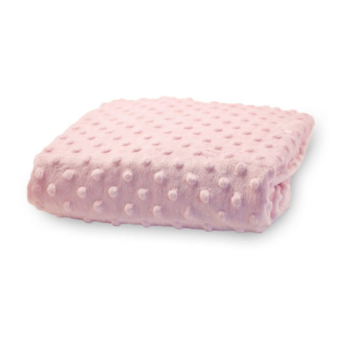 Minky Dot Pink Changing Pad Cover, Compact Size, Super Soft Baby Nursery Essentials