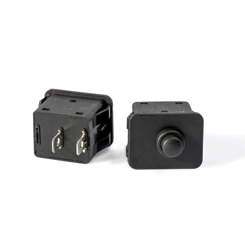2 Pcs 12volt 6volt 2Pin Plunger Type Power Wheel Foot Pedal Switch for Kids Ride on Car