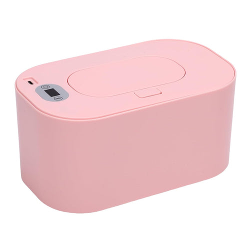 NOENNULL Baby Wipe Warmer Safe USB Powered Fast and Even Heating Portable Wipe Heater for Home Car Outdoor (Roseate