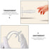 EXCEART 5Pcs Silicone Baby Teething Stick Clear Toddler Teethers Baby Chew Stick for Healthy Molar Growth