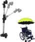 180° Adjustable Umbrella Holder for Stroller, Universal Mount for Baby Stroller, Wheelchair, Walker, Hole Diameter