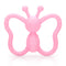 Baby Teething Toys Butterfly Design Teether Pain Relief Toy for Newborn Babies, Soft Textured, Freezer Safe Gift