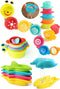Zeewoo Baby Bath Toys for Kids Ages 1-3 Toddler Bath Toys Mold