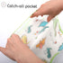 6-36M Baby bibs Waterproof Toddler bib - Feeding bib with Pocket for Infant Boy Girl Washable