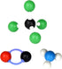214pcs Chemistry Molecular Model Organic Inorganic STEM Educational Science Set, 78 Atoms and 110 Links