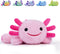 CHEEKYNEWT CO. Axolotl Plush Toy,Axolotl Stuffed Animal, 8.66" Axolotls Toy,Birthday Gift for Boys and