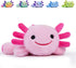 CHEEKYNEWT CO. Axolotl Plush Toy,Axolotl Stuffed Animal, 8.66" Axolotls Toy,Birthday Gift for Boys and