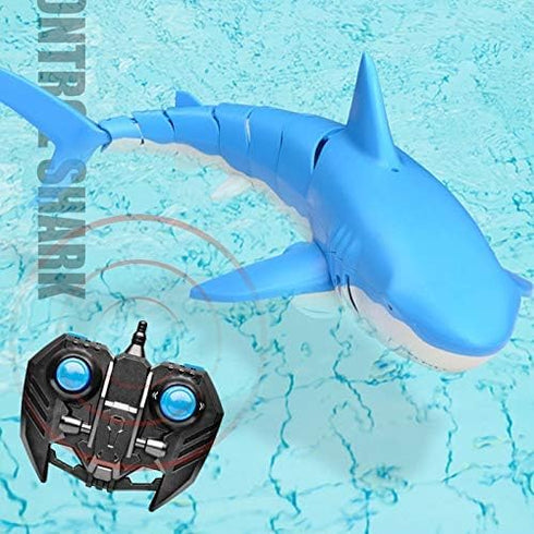 My Pet Elephant 2.4G Swimming FMT Remote Control RC Waterproof Shark Outdoor Pool Toys Lake Boat R/C, unisex-children