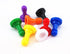 Honbay 80pcs Multi-Color Plastic Pawns Pieces for Board Games, Tabletop Markers Component