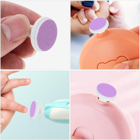 Trimmer Homoyoyo Electric Nail File Pads for Toddler Nail Replacement Pads Boys and Girls