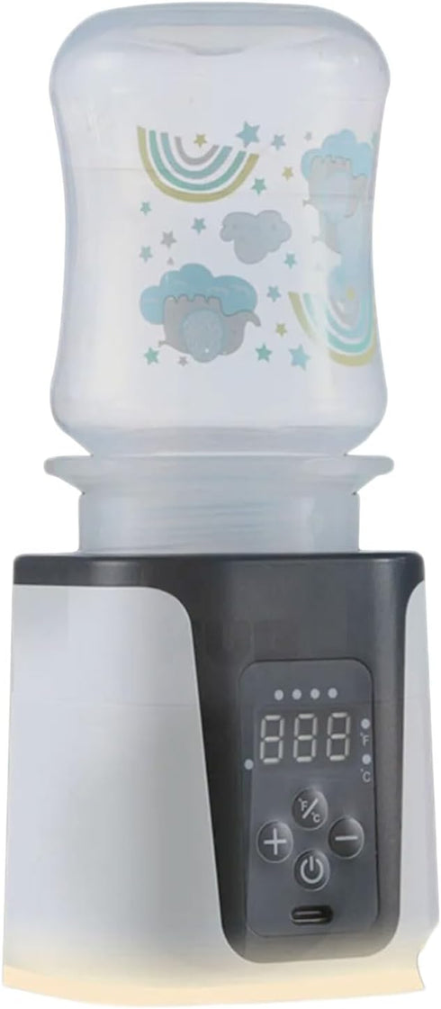 MENGLANSI Fast Heating Portable USB Bottle Warmer Automatic Design for Parents with Night