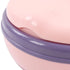Ergonomic Pinkish Toddler Potty Training Toilet with Detachable Design