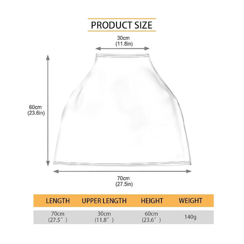 Sarogrorin Multicolor Dinosaur Carseat Covers Unisex Breathable Breastfeeding Covers Nursing Pillow Cover Infant