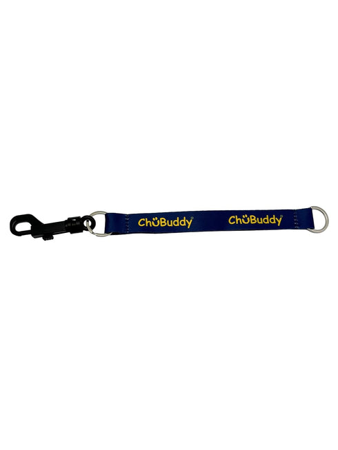 Chubuddy Navy Chewy Holders Set of (2) – Durable, Washable Chew Toy Tethers for Sensory Kids, Autism, ADHD