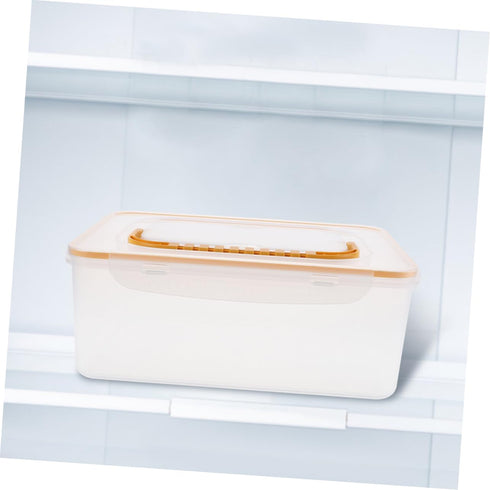 PRETYZOOM Breastmilk Storage Organizer with Lid Square Refrigerator Freezer Containers for Breastfeeding Accessories