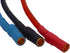6pcs 3.5mm Banana Gold Bullet Connector Extension Cable for RC Brushless Motor ESC, 16AWG 30CM