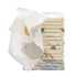15 Pack, 10x10 inches MUKIN Baby Washcloths, Natural Cotton Face Towels