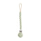 mushie 100% Silicone Baby Pacifier Clip BPA Free | Hera (Sage)