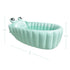 HotMax Inflatable Baby Bathtub Portable Travel Bath Tub for Infants to Toddler Foldable Non Slip Spa Tub with Air Pump