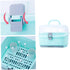 KOMBIUDA Portable Milk Bottle Storage Case Green Bottle Organizer for Travel and