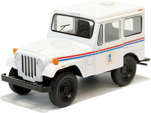 KiNSMART 5" Die Cast Model Toy Car 1971 Jeep DJ-5B 1:26 Scale Postal Mail Truck