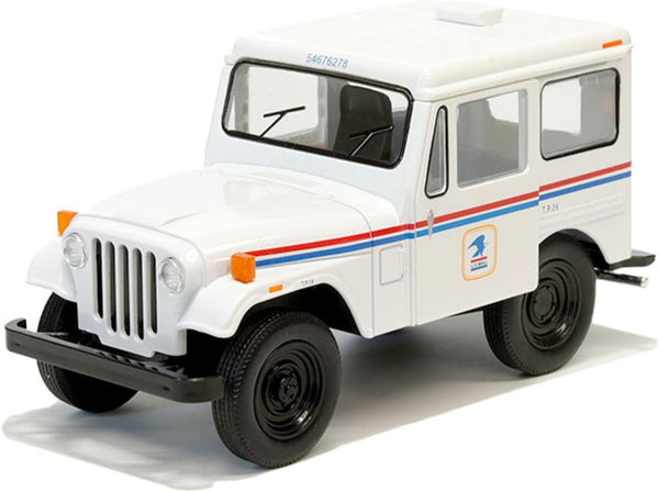 KiNSMART 5" Die Cast Model Toy Car 1971 Jeep DJ-5B 1:26 Scale Postal Mail Truck
