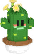 Jollcnoia Tall Mini Cute Cactus Succulent Plants Bonsai Building Toy Potted Plant Blocks