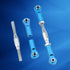 RC Pull Rod Set, 6Pcs Adjustable Aluminum Alloy Turnbuckle Links for RC Hobby Car Model (Blue) Plastic Push Rods