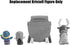 Replacement Part for Little People Kristoff's Sleigh Playset - GGV30 Replacement Kristoff Figure