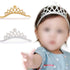Baby Girl Crown Tiara Headband, Hair Band Headwear Birthday Gift, Princess Tiara Crown (Silver)