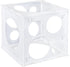 Auihiay 12 Holes Balloon Sizer Cube Box, Collapsible Plastic Measurement Tool for Decorations, Columns, Arches