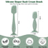 Spatula,3 Pack 1 Baby Diaper Cream Silicone Diaper Cream Applicator Baby Butt Paste Spatula Diaper Cream Brush