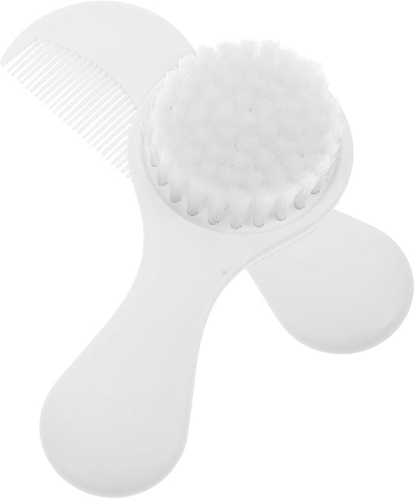 GALPADA Hair Brush and Comb Set for Newborns and Infants, Soft Bristles