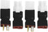 2 Pair ShareGoo Adapter, Compatible with Big Tamiya Style to T Style Plug for RC FPV Drone Car Truck