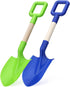 16inch/40cm Set Handled(2PCS) Dilabnba Beach Sand Toys Shovels for Kids Adults, Toddler Garden Beach Sand Spade Shovels