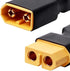 2 Pairs XT60 Plug Male Female Connector to T Plug Male Female Connector Conversion Adapter