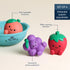 Set 3 1 6 Itzy Ritzy Bath Squirter Toys of Textured, Fruit-Shaped Bath Toys & Sprinkle Strainer Itzy Splash Pals